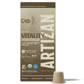 Artizan Coffee Roasters Organic Mushroom Espresso Capsules for Nespresso Original, 10-Pack.