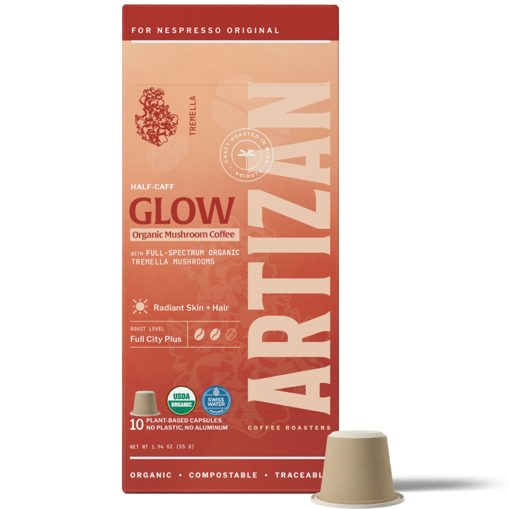 Artizan Organic Mushroom Tremella Half-Caff Espresso – Nespresso Compatible