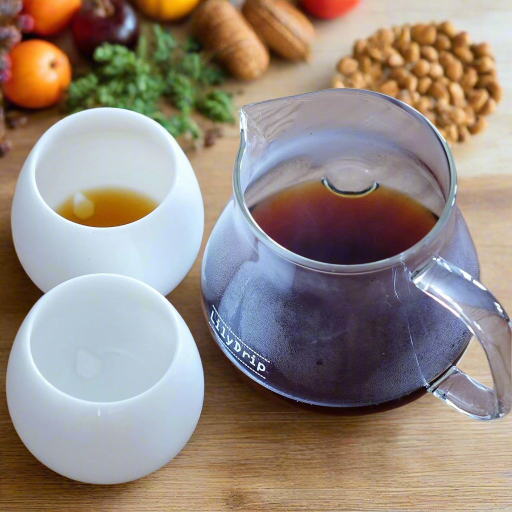 Artisan Aroma-Seeker Pour-over Coffee Server Set, Handmade Decanter and Carafe, Glass Coffee Server - Shop Coffee Hobby