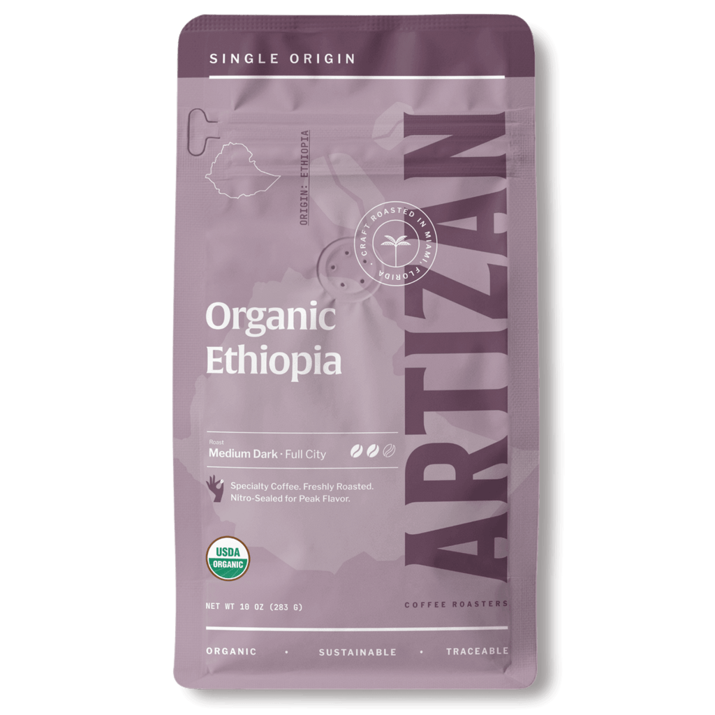 Artizan Organic Ethiopian Dark Roast Coffee