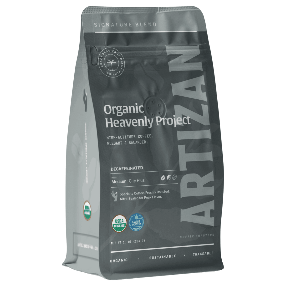 Artizan Heavenly Project Organic Decaf Coffee