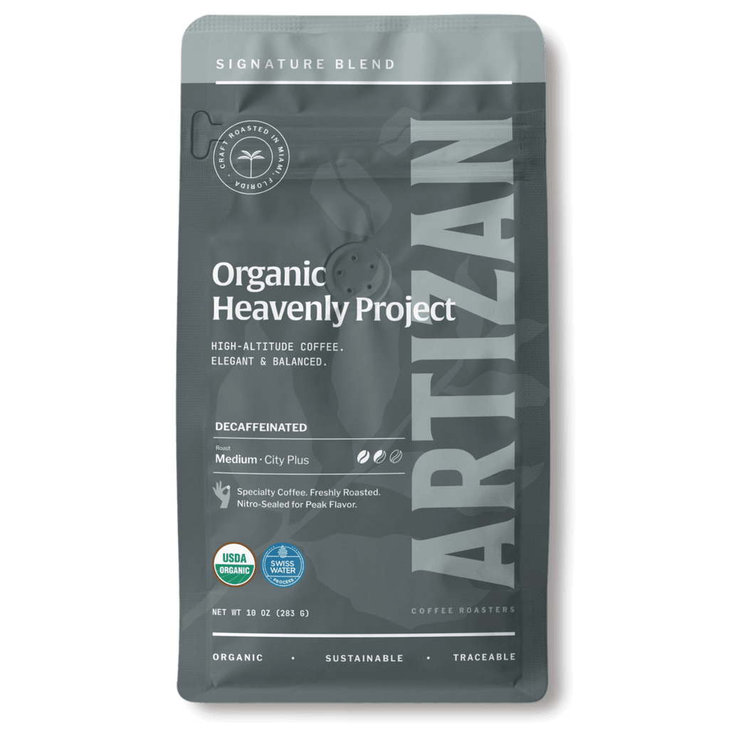 Artizan Heavenly Project Organic Decaf Coffee