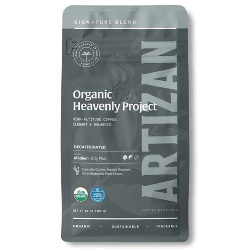 Artizan Heavenly Project Organic Decaf Coffee