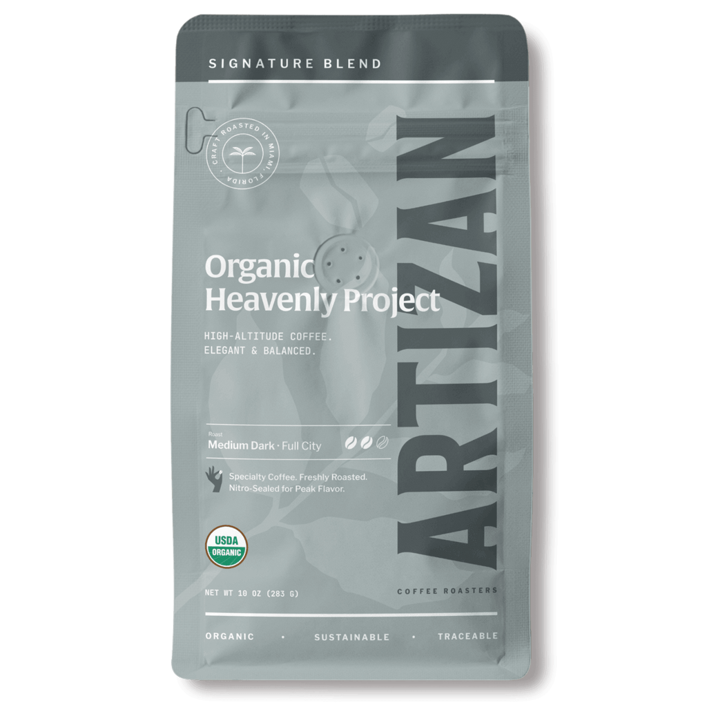 Artizan Heavenly Project Organic Dark Roast Coffee