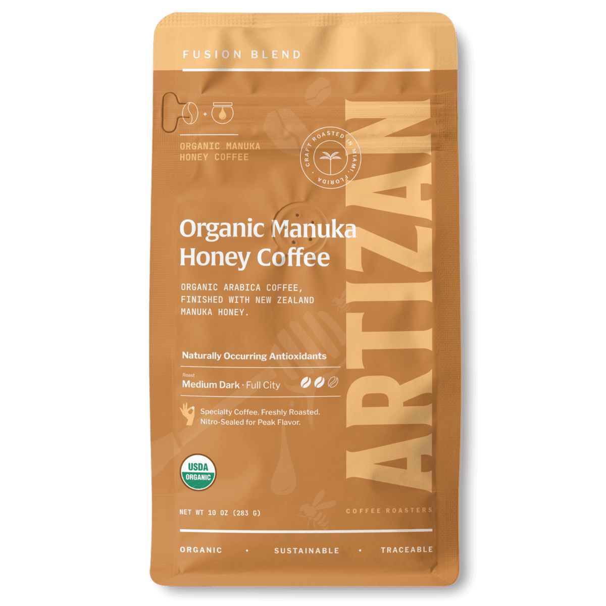 Artizan Organic Manuka Honey Arabica Coffee
