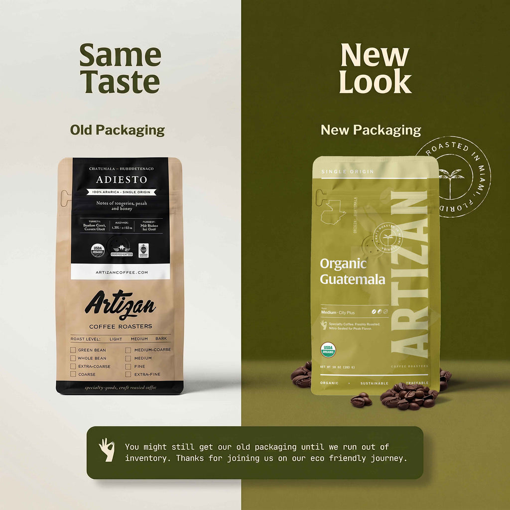 Artizan Organic Fair Trade Guatemala Dark Roast Coffee