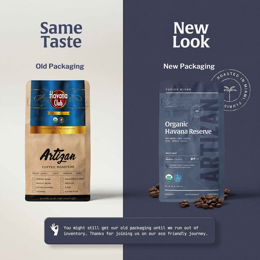 Artizan Havana Reserve Organic Rum Barrel-Aged Coffee