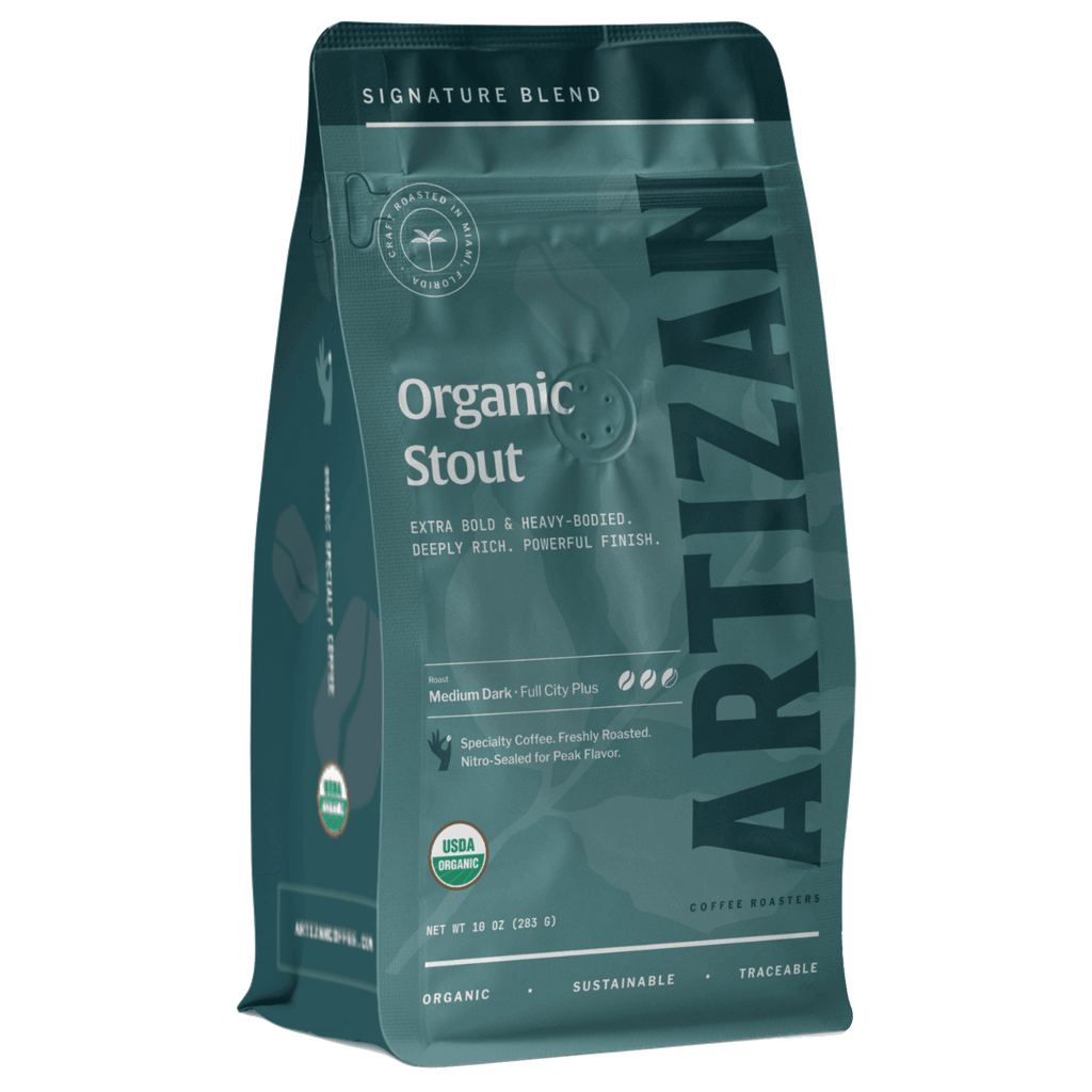 Artizan Organic Stout Medium-Dark Roast Coffee