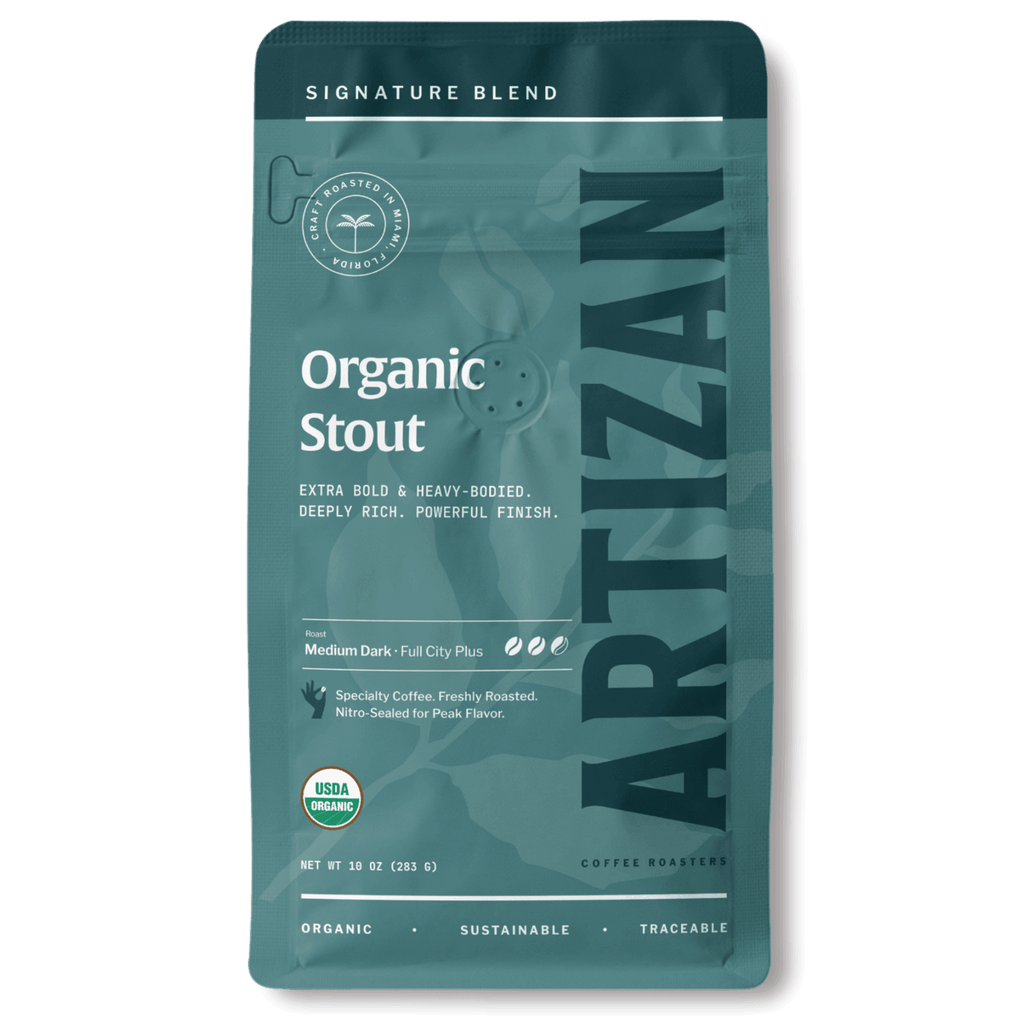Artizan Organic Stout Medium-Dark Roast Coffee