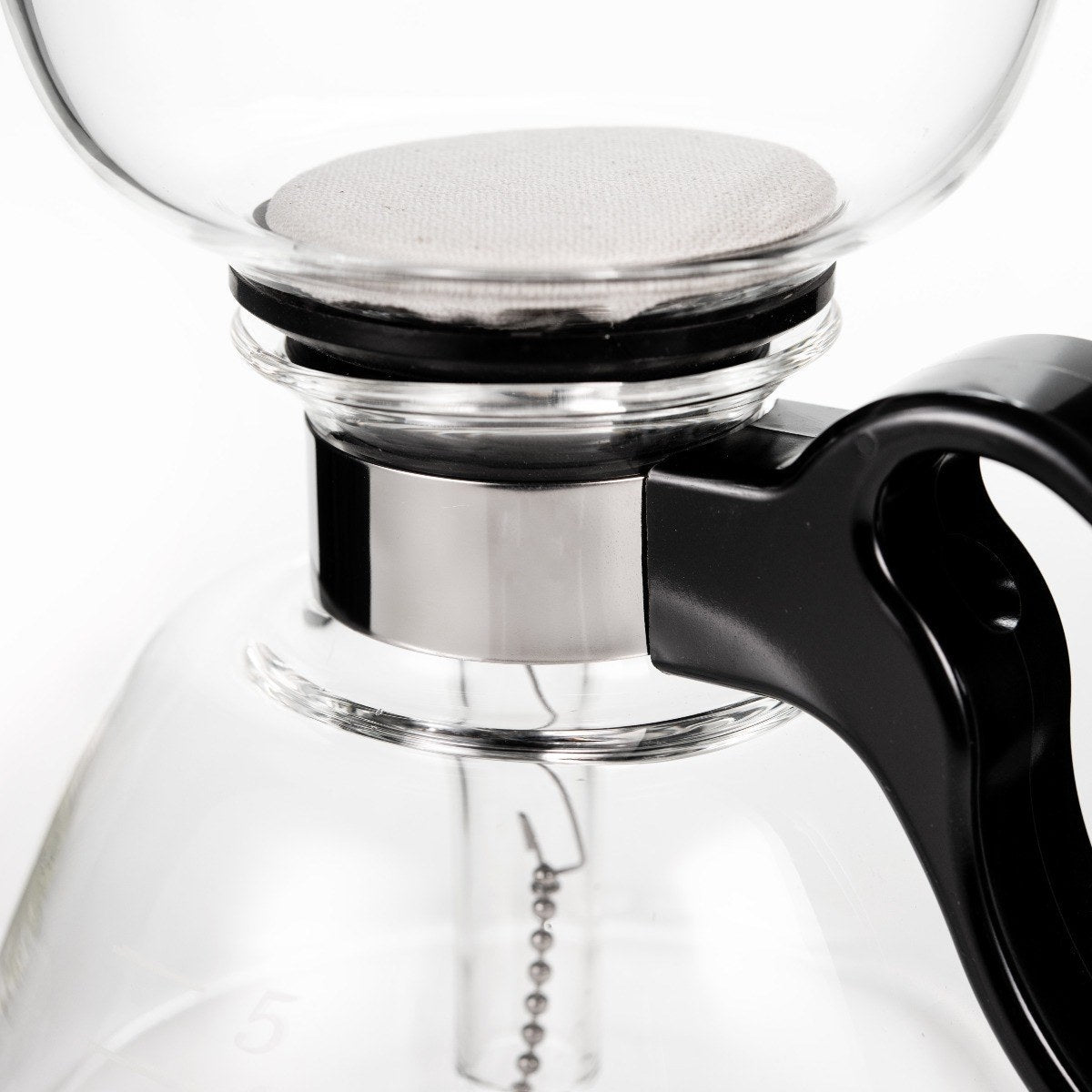 Yama Glass 5‑Cup Stovetop Siphon Coffee Maker (15oz) - Shop Coffee Hobby