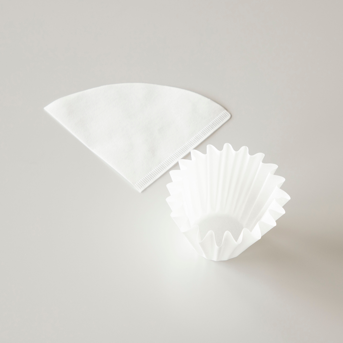 ORIGAMI Cone & Wave Coffee Filter Set – 100 Filters, S or M