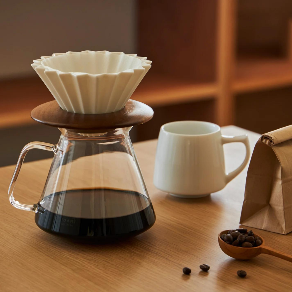 ORIGAMI x HARIO Borosilicate Glass Coffee Server
