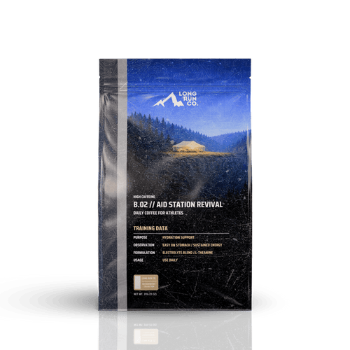 Long Run Co. Backcountry Long Run Coffee — High Caffeine: Aid Station Revival