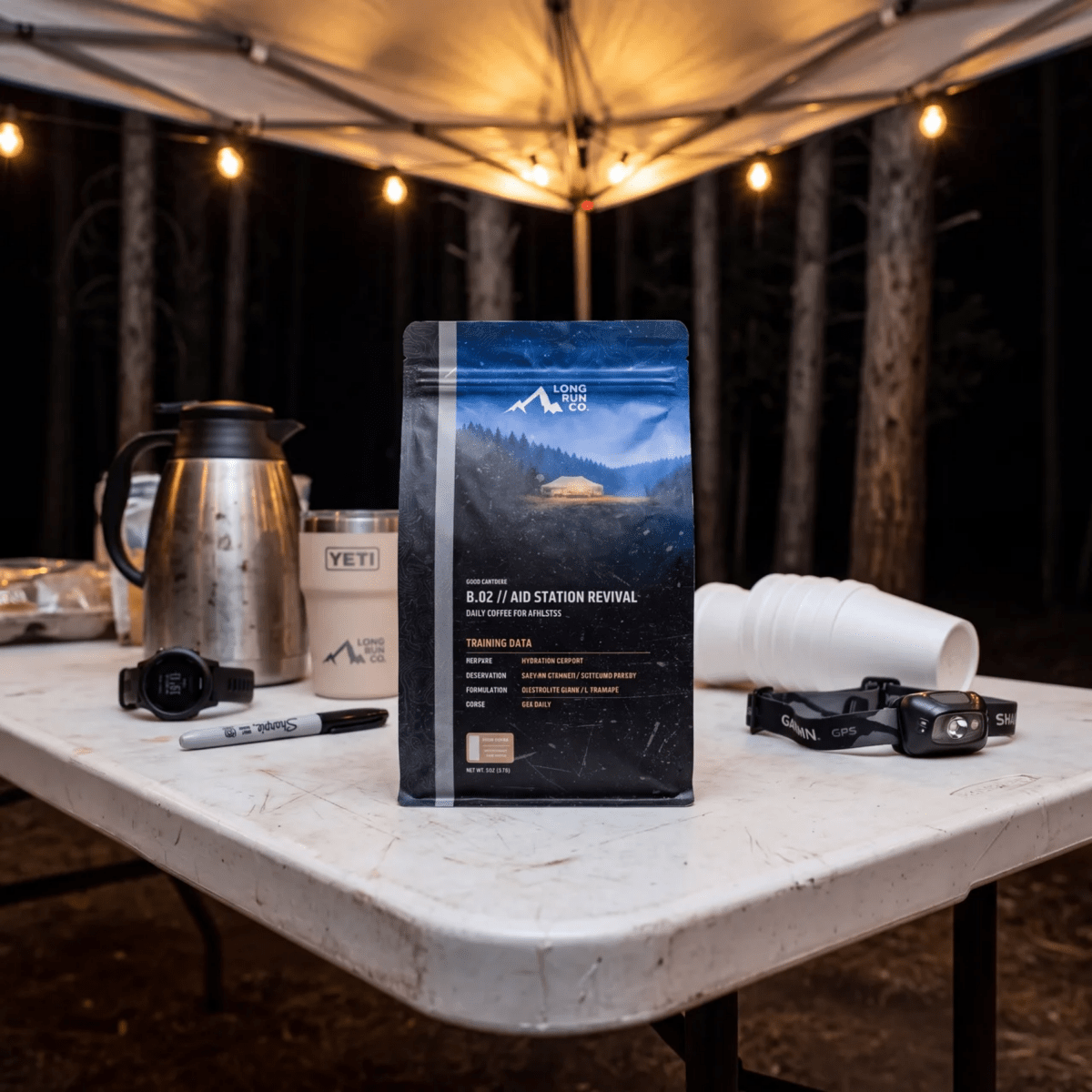 Backcountry Long Run Coffee — Electrolyte + L-Theanine Specialty Coffee - Shop Coffee Hobby