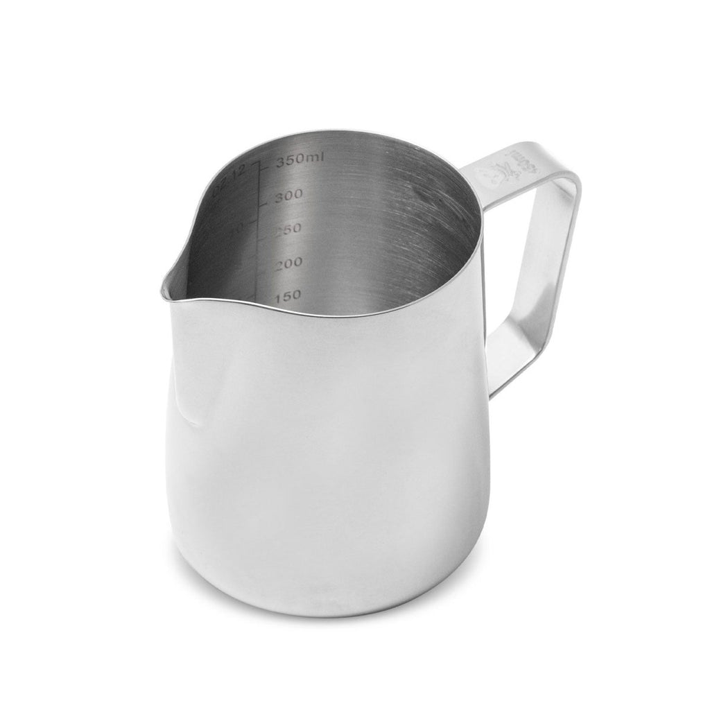 Barista Basics Milk Frothing Pitcher, 12oz, Silver - Shop Coffee Hobby