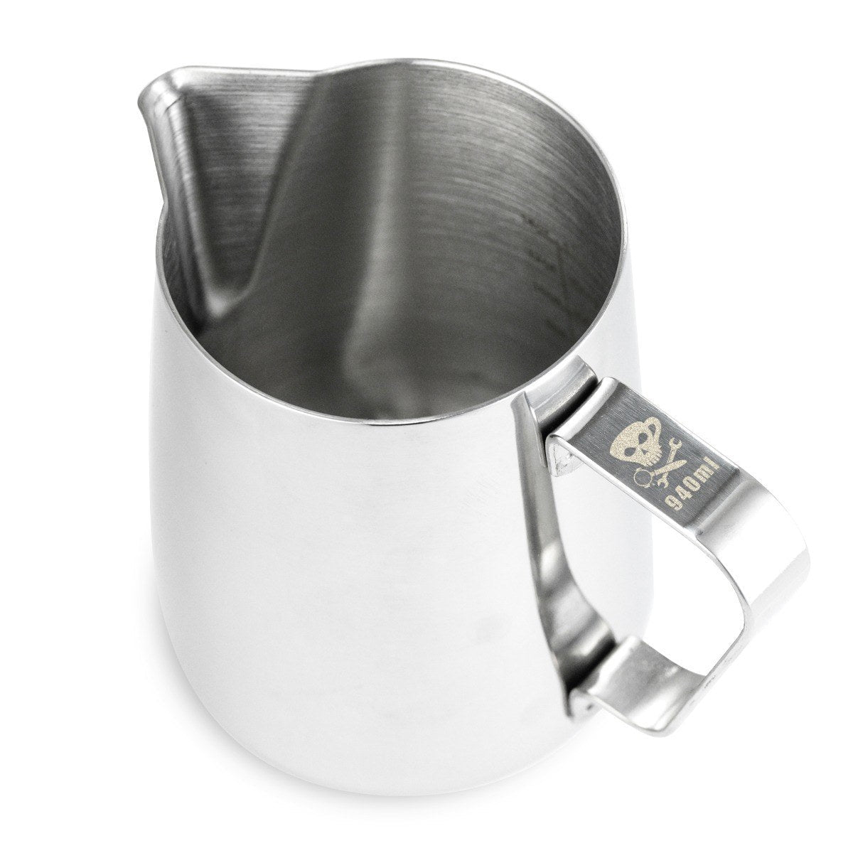 Barista Basics Milk Frothing Pitcher, 32oz, Silver - Shop Coffee Hobby