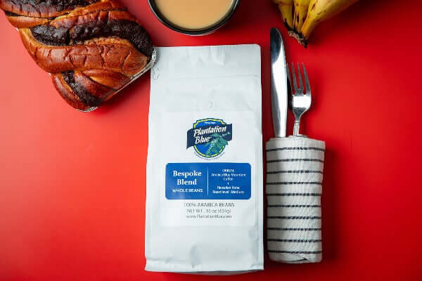 BESPOKE BLEND: Jamaica Blue Mountain + Hawaiian Kona Coffee (16oz Whole Beans) - Shop Coffee Hobby
