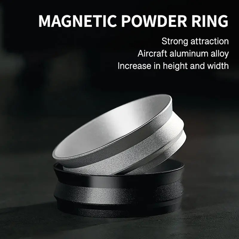 Best Magnetic Dosing Ring for Espresso - Anti-Static Coffee Funnel 51/53/58mm Under $8 - Shop Coffee Hobby