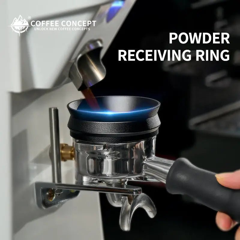 Best Magnetic Dosing Ring for Espresso - Anti-Static Coffee Funnel 51/53/58mm Under $8 - Shop Coffee Hobby