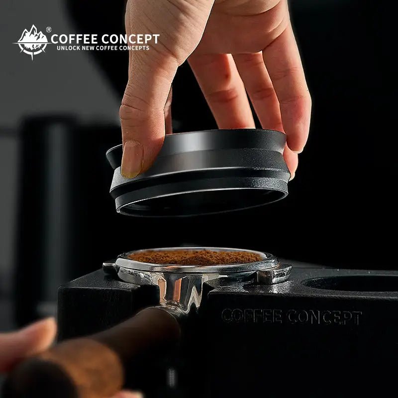 Best Magnetic Dosing Ring for Espresso - Anti-Static Coffee Funnel 51/53/58mm Under $8 - Shop Coffee Hobby