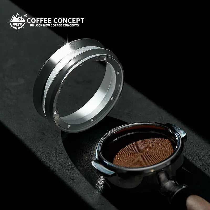Best Magnetic Dosing Ring for Espresso - Anti-Static Coffee Funnel 51/53/58mm Under $8 - Shop Coffee Hobby