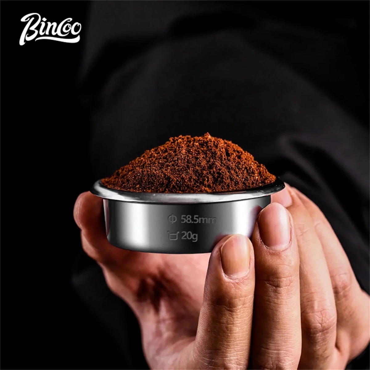 BINCOO High‑Precision Espresso Filter Basket – 51mm & 58.5mm (16g / 18g / 20g) + Blind Baskets – Stainless Steel - Shop Coffee Hobby