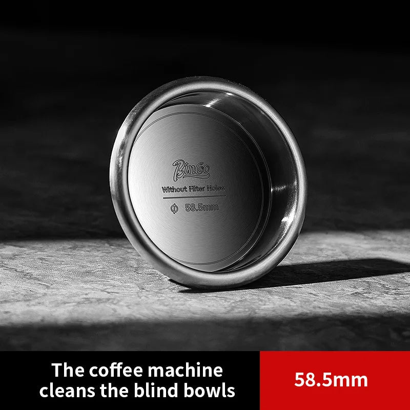 BINCOO High‑Precision Espresso Filter Basket – 51mm & 58.5mm (16g / 18g / 20g) + Blind Baskets – Stainless Steel - Shop Coffee Hobby
