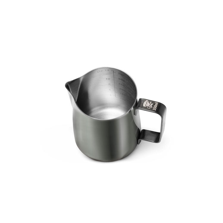 Barista Basics Milk Frothing Pitcher, 12oz, Black
