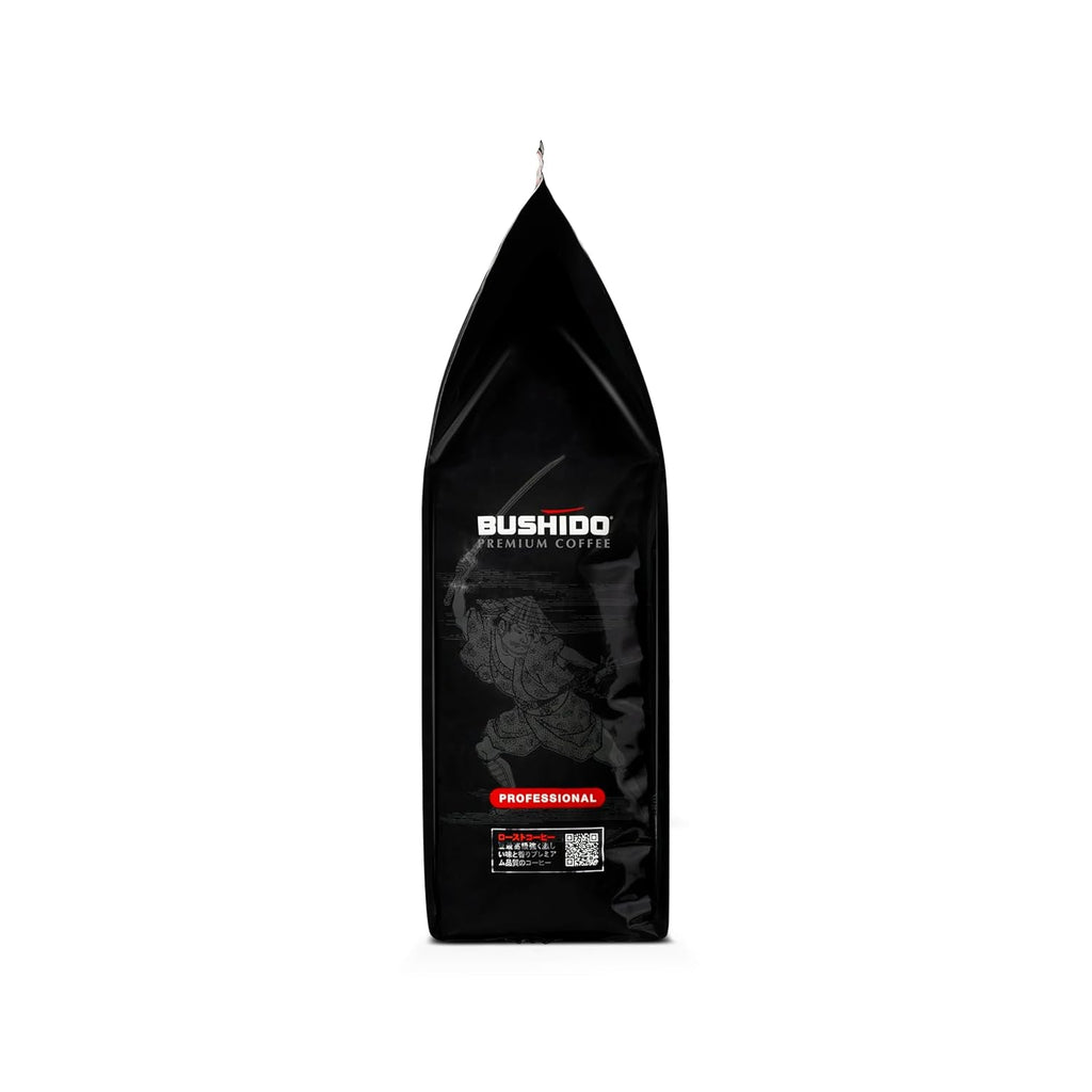 Black Katana Premium Whole Bean Coffee 2.2 Lb (1Kg) Bulk Bag Medium Roast 100% Arabica - Rich & Smooth Taste with Dark Chocolate Notes - Non-Bitter Espresso Beans - Imported from the Netherlands - Haynesworld General Goods