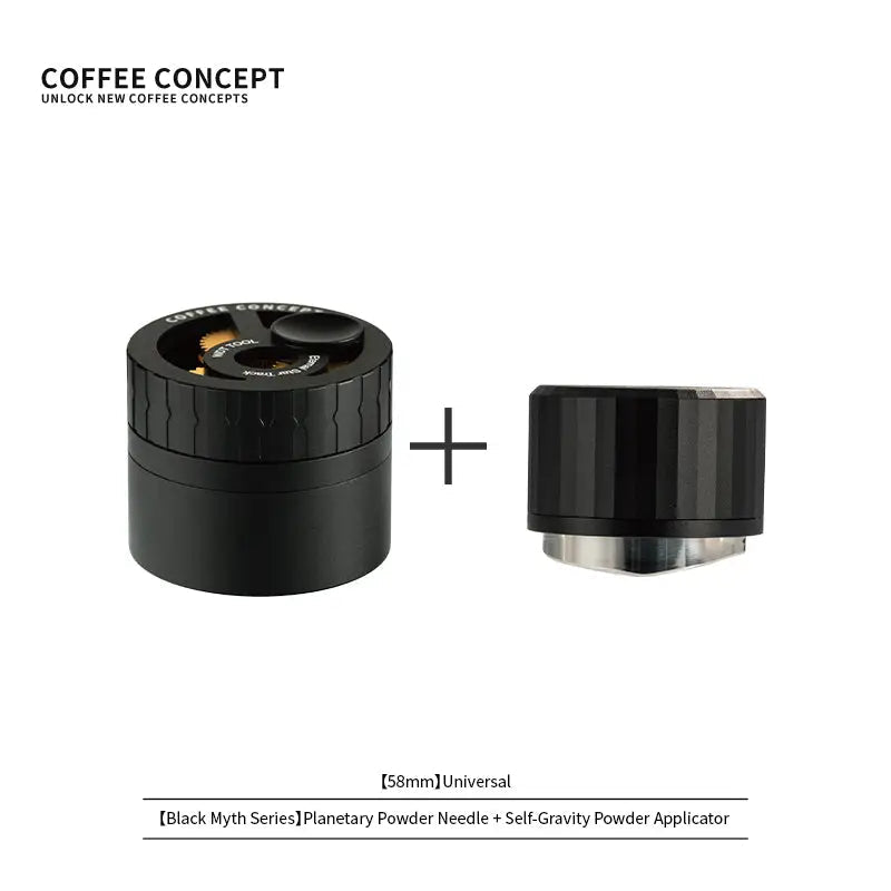 Black Myth Impact Tamper - 30LB Constant Force Spring Espresso Tamper Under $49 - Shop Coffee Hobby