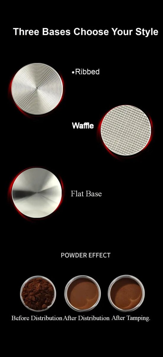 Black Myth Impact Tamper - 30LB Constant Force Spring Espresso Tamper Under $49 - Shop Coffee Hobby