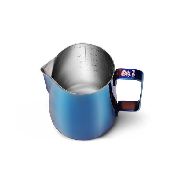 Barista Basics Milk Frothing Pitcher, 12oz, Blue