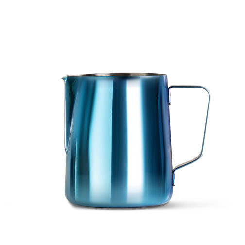 Barista Basics Milk Frothing Pitcher, 12oz, Blue