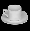 Set Of 6 White Coffee Cup 3 Oz | 90 Ml