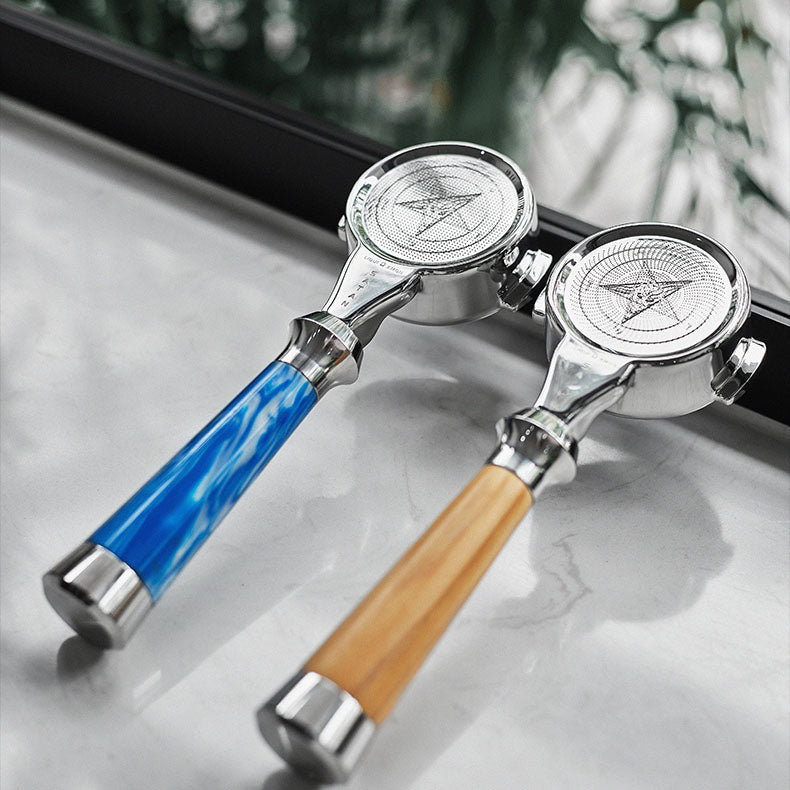High-Extraction Italian Bottomed Portafilter Handle - Shop Coffee Hobby