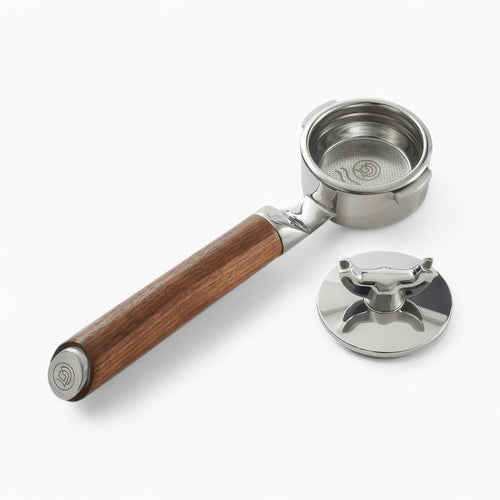 Bottomless Portafilter with Removable Double Spout - Shop Coffee Hobby