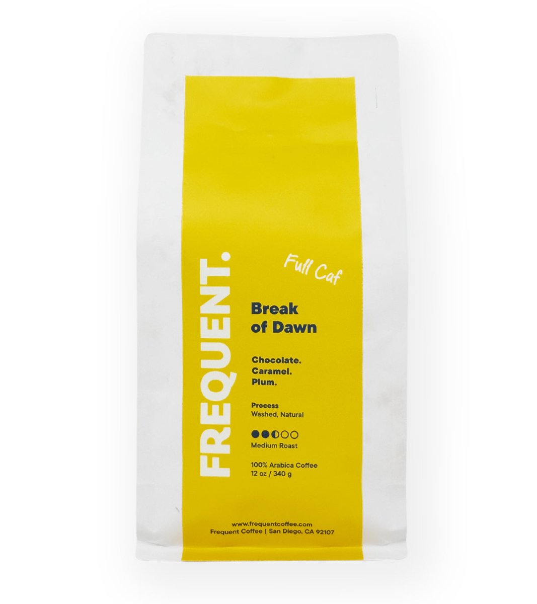 Frequent Coffee Break of Dawn Medium Roast Coffee Blend, Whole Beans / 12oz