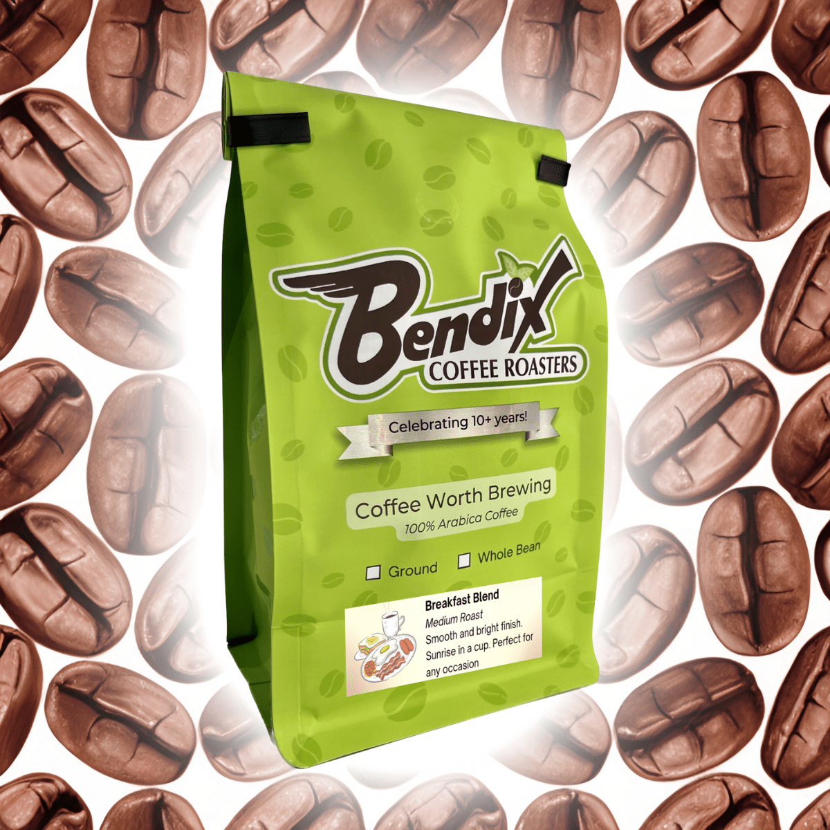 Breakfast Blend – Medium-Light Roast Coffee | Smooth & Balanced | Bendix Coffee Roasters - Shop Coffee Hobby