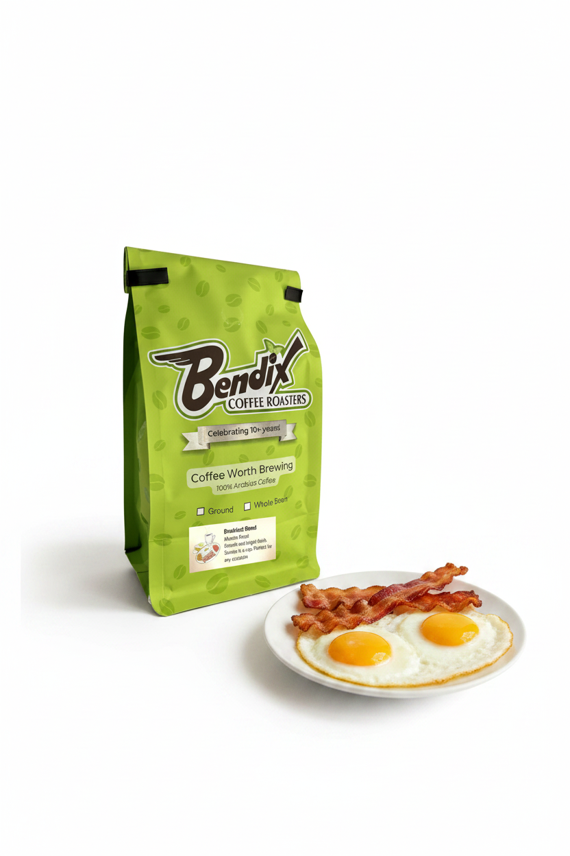 Breakfast Blend – Medium-Light Roast Coffee | Smooth & Balanced | Bendix Coffee Roasters - Shop Coffee Hobby