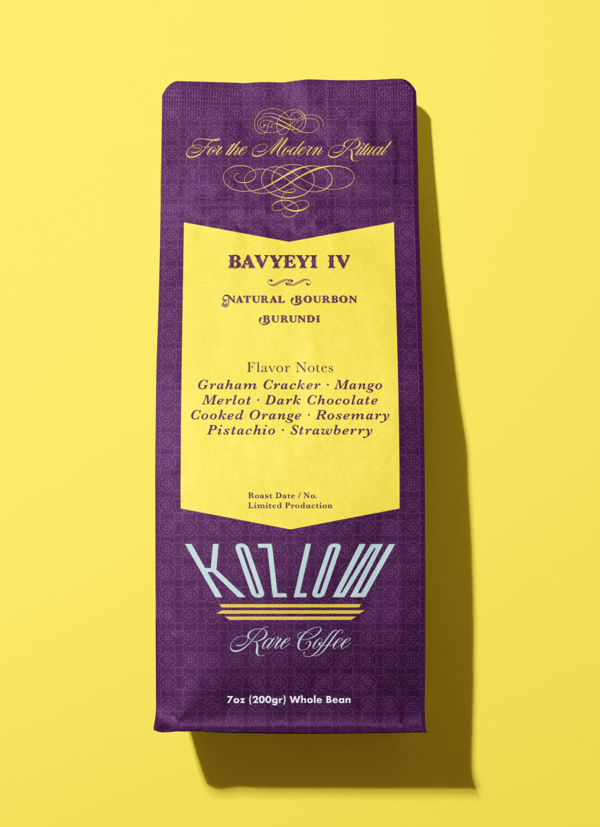 Burundi - Bourbon - Natural - Bavyeyi IV - Shop Coffee Hobby