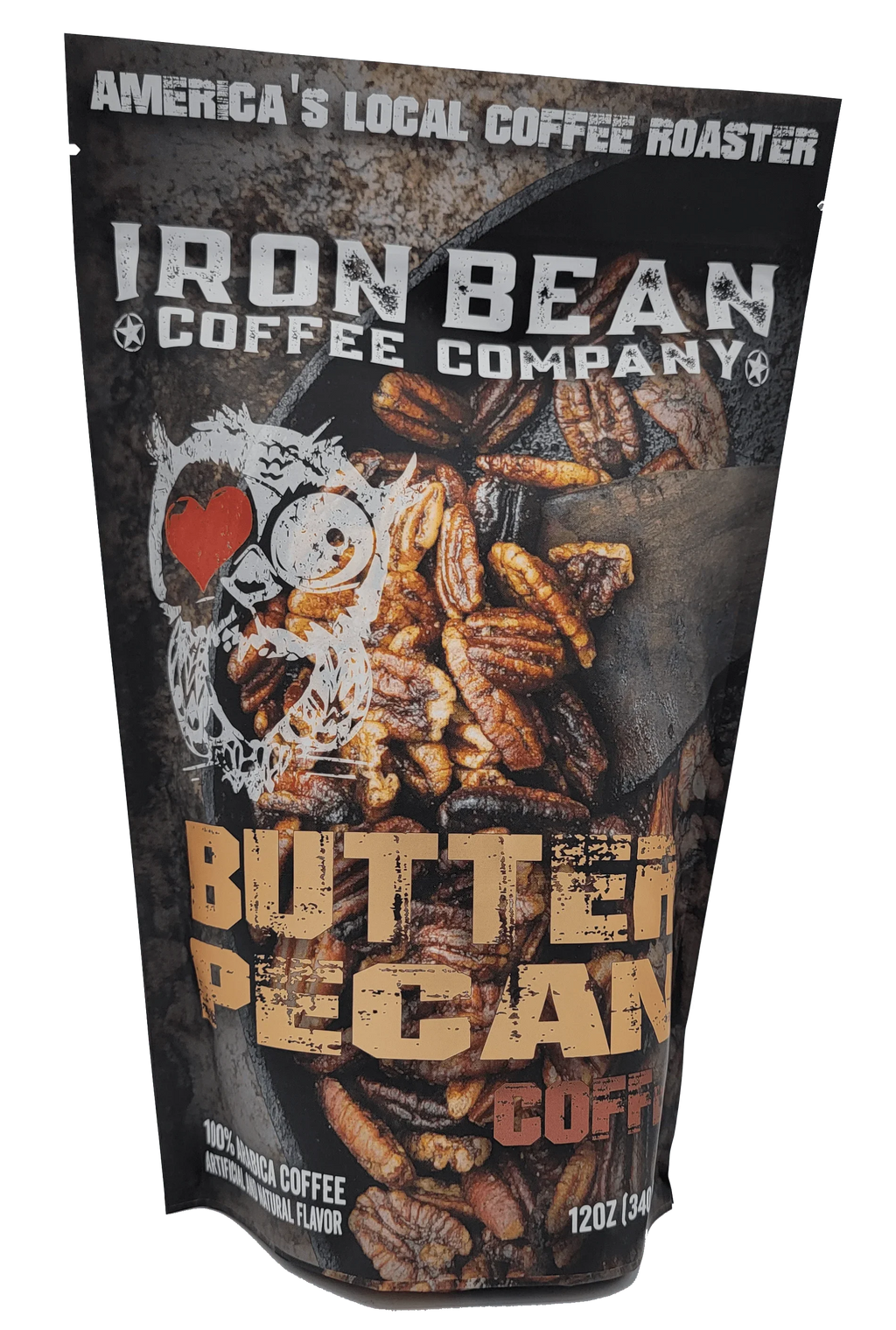 Butter Pecan Flavored Coffee - 12oz - Shop Coffee Hobby