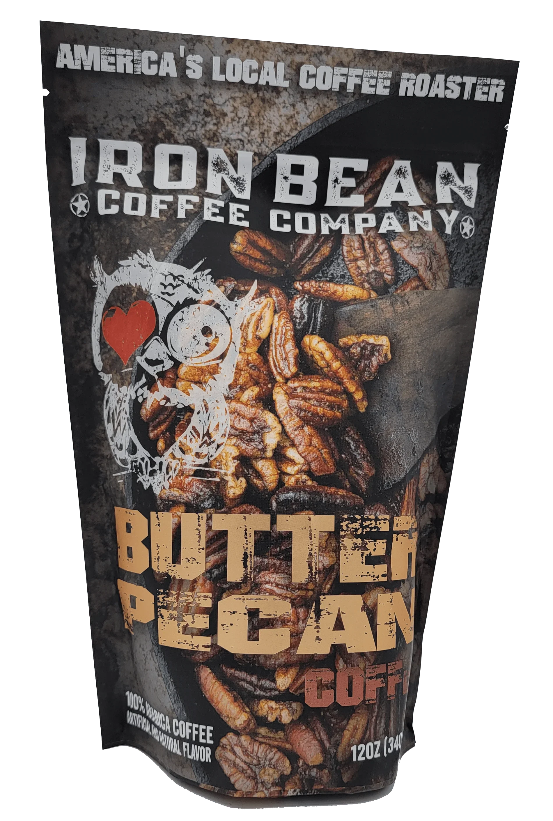 Butter Pecan Flavored Coffee - 12oz - Shop Coffee Hobby