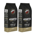 Caffe Vergnano Espresso Beans Antica Bottega Whole Bean Coffee 2.2 Lb (Pack of 2) - Italian Medium Roast Arabica, with Chocolate Caramel Notes - for Coffee Maker, French Press Espresso Maker, Moka Pot - Haynesworld General Goods