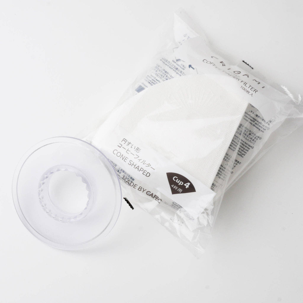 ORIGAMI Pour-Over Coffee Paper Filters – 100 Pack, S or M