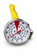Shop Coffee Hobby CDN Frothing Thermometer IRB220-F, barista milk steaming tool in black.