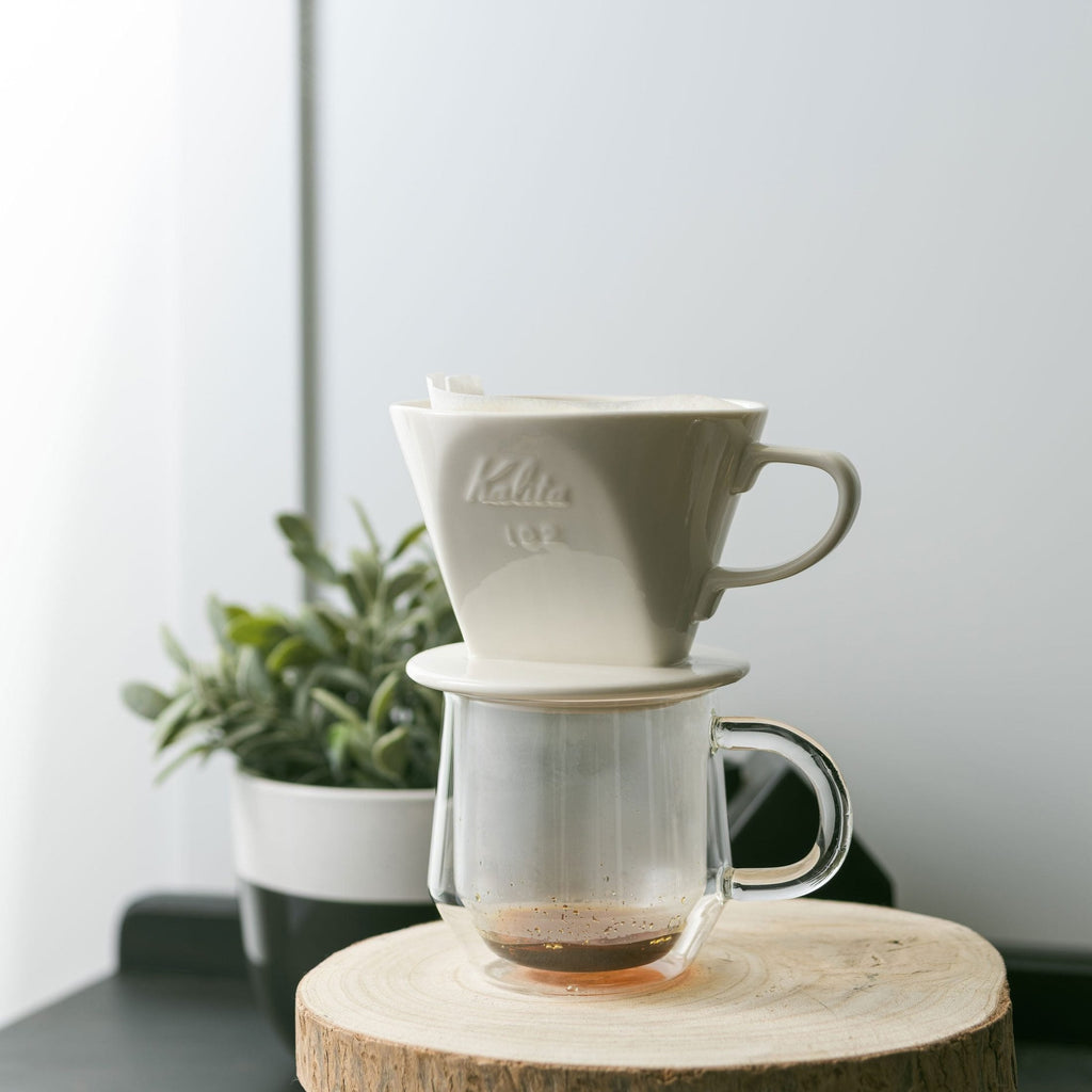 Kalita Style 102 White Ceramic Pour-Over Dripper