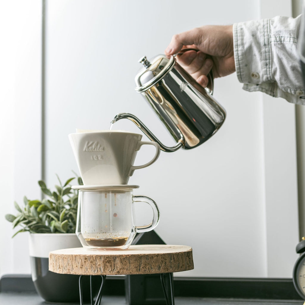 Kalita Style 102 White Ceramic Pour-Over Dripper