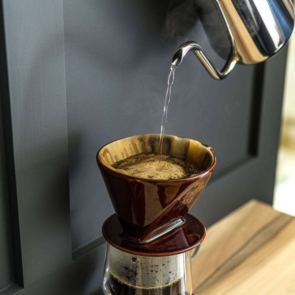 Kalita Style 102 Brown Ceramic Pour-Over Dripper