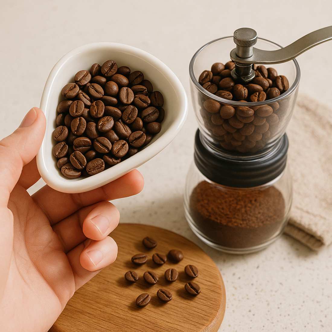 Ceramic Espresso Dosing Cup - Shop Coffee Hobby