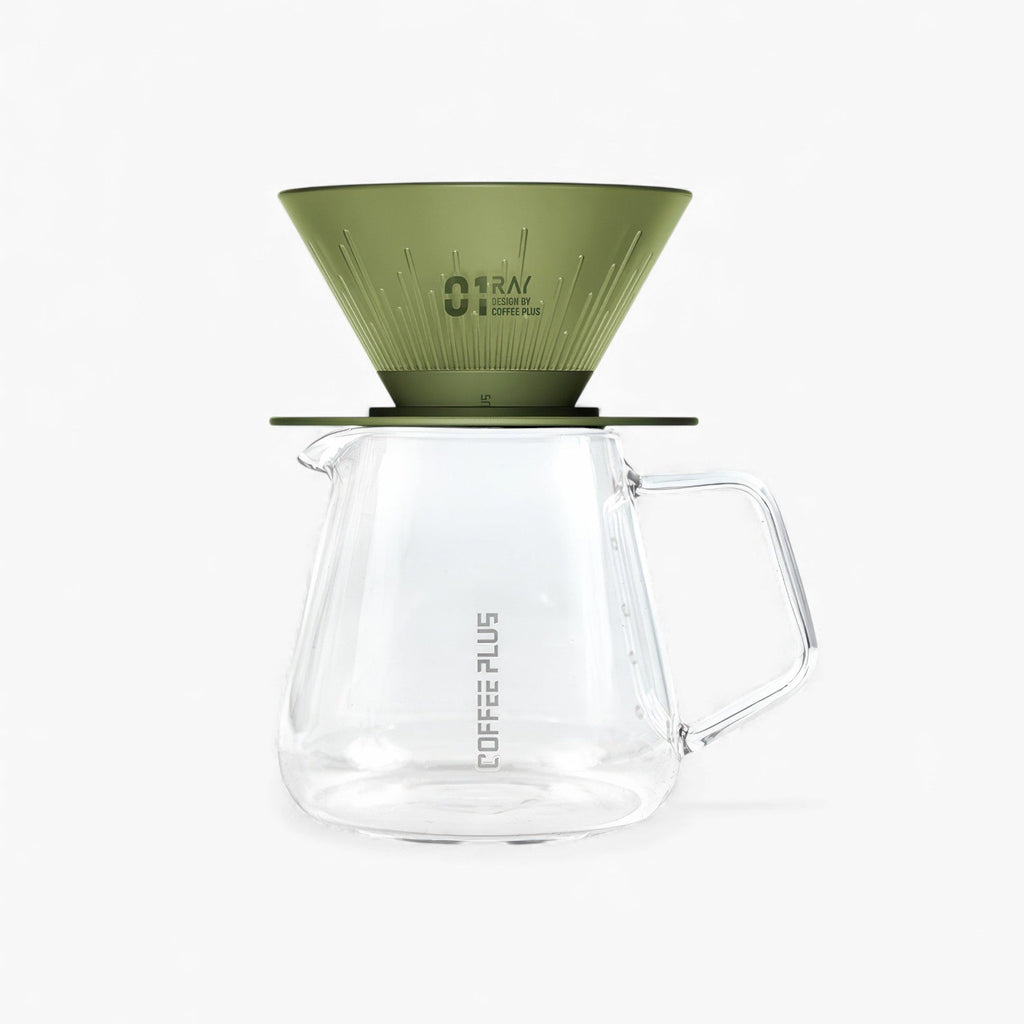 Ray Star Shadow V60 Style Pour Over Coffee Dripper - Shop Coffee Hobby